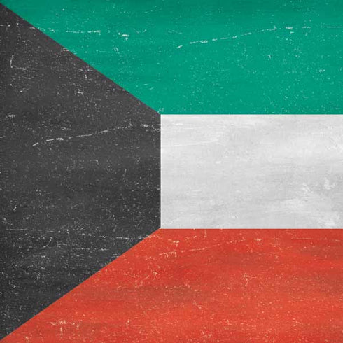 Kuwait Flag Distressed MacBook Skins